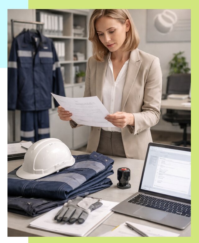 Сертификация спецодежды в Воркуте от 7197 р. | Алешин-Врк