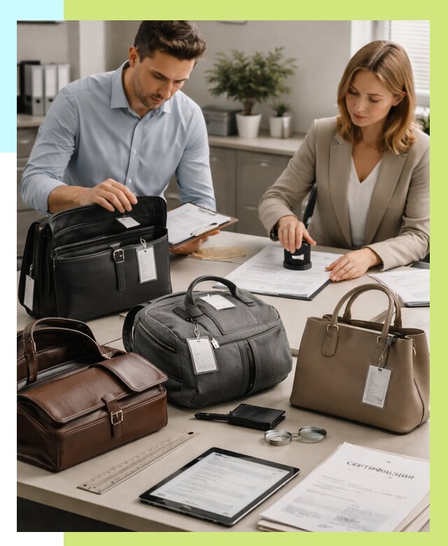 Сертификация сумок в Воркуте от 7711 руб. | Алешин-Врк