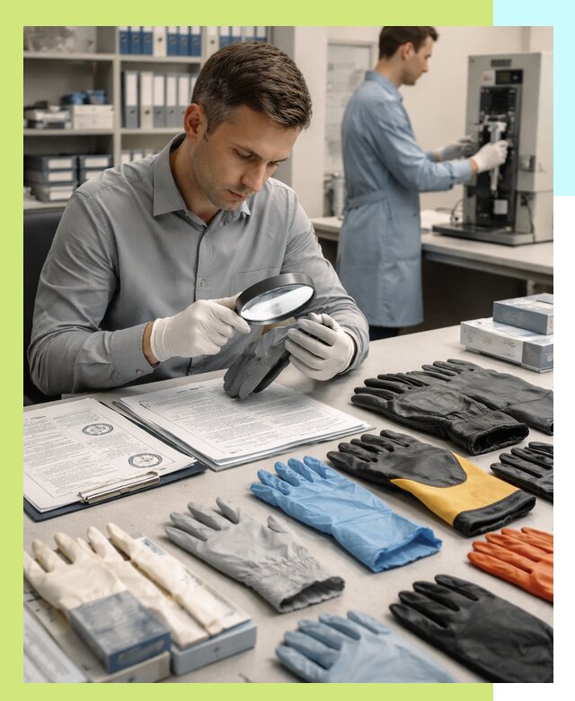 Сертификация перчаток и средств защиты продукции в Воркуте