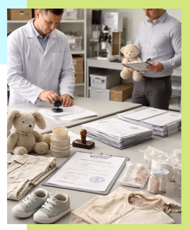 Сертификация детских товаров в Воркуте от 15422 р. | Алешин-Врк