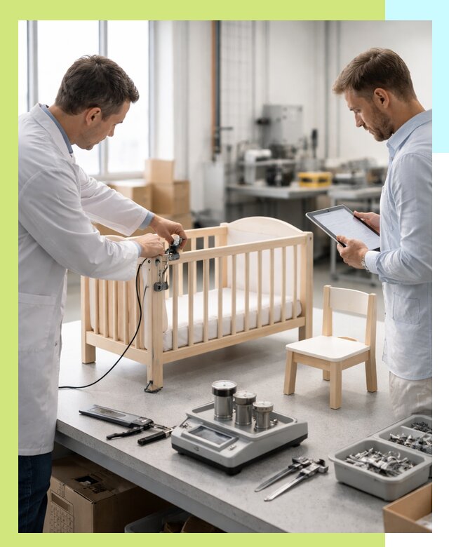 Сертификация детской мебели и проверка безопасности в Воркуте