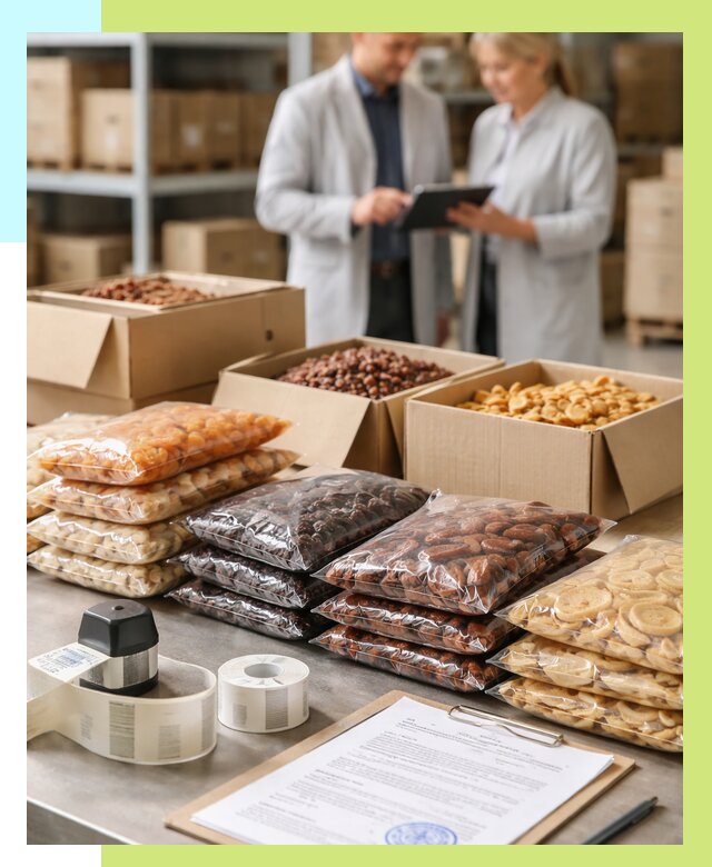 Сертификация сухофруктов в Воркуте от 12337 р. | Алешин-Врк под ключ