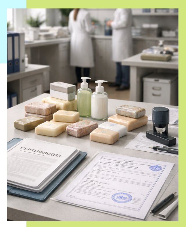 Сертификация мыла и сертификат на мыло в Воркуте от 12337 | Алешин-Врк