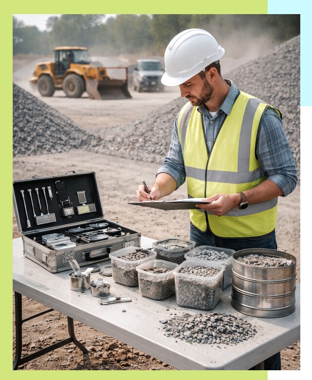 Сертификация щебня в Воркуте по ГОСТу и техническим требованиям