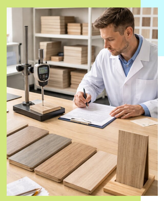 Сертификация ламината с испытаниями и оформлением документов в Воркуте