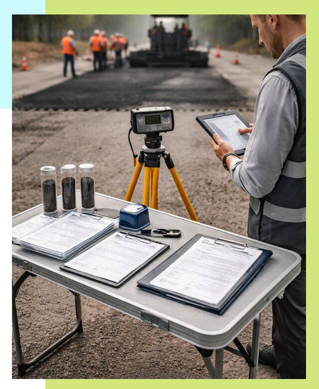 Сертификация асфальта в Воркуте от 25703 р. | Алешин-Врк