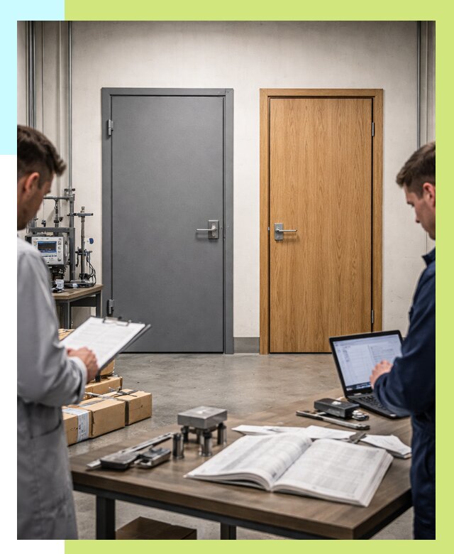 Сертификация дверей в Воркуте от 8225 р. под ключ | Алешин-Врк