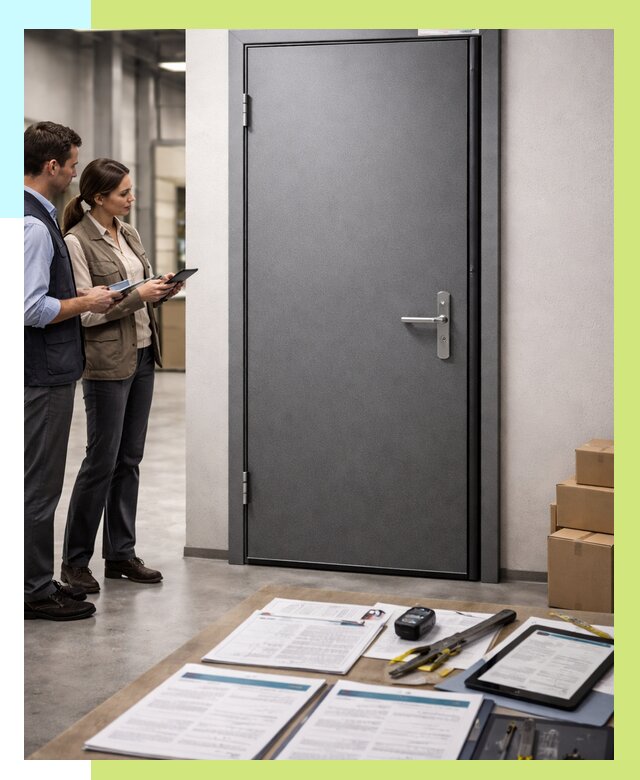 Сертификация противопожарных дверей в Воркуте от 9253 р. | Алешин-Врк