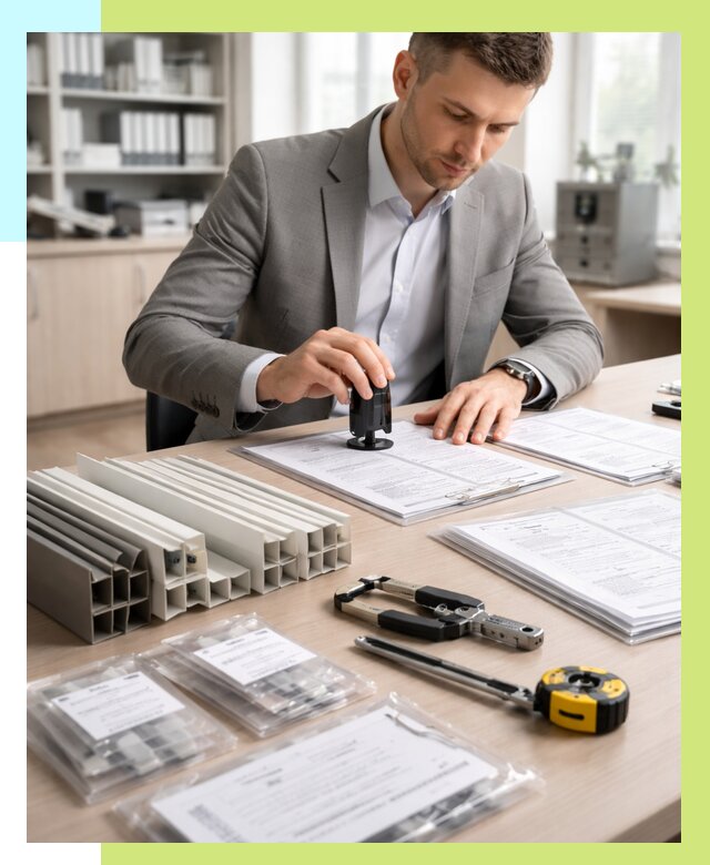 Сертификация ПВХ продукции в Воркуте от 8739 р., Алешин-Врк