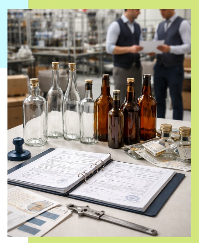 Сертификация стеклянных бутылок в Воркуте от 25703 р. | Алешин-Врк