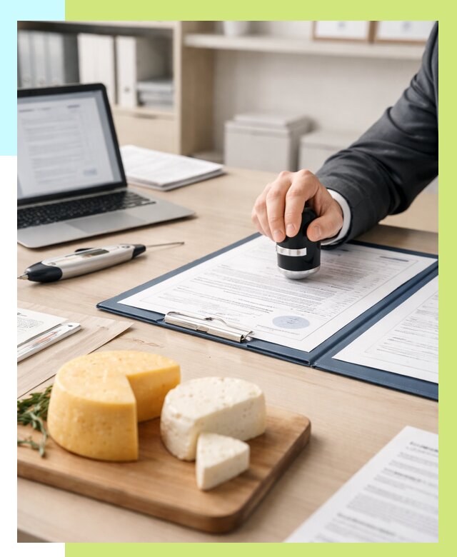 Сертификация сыров в Воркуте от 15422 р | Сертификат на сыр Алешин-Врк