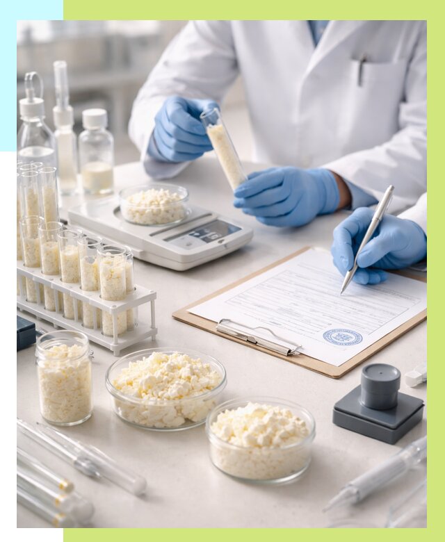 Сертификация творога в Воркуте от 12337 р. под ключ | Алешин-Врк