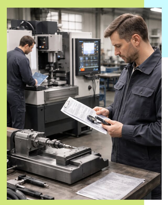Сертификация станков: оформление документов и испытания в Воркуте