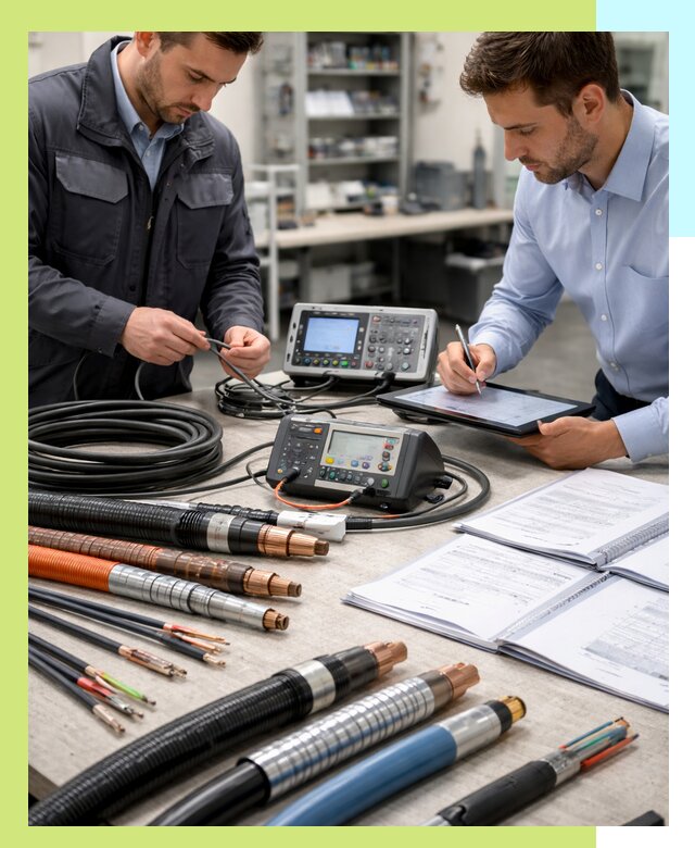 Сертификация кабеля и электропроводки в Воркуте под ключ