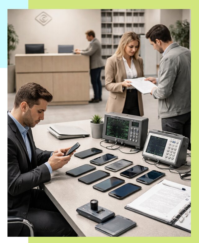 Сертификация телефонов в Воркуте от 25703 р. под ключ | Алешин-Врк