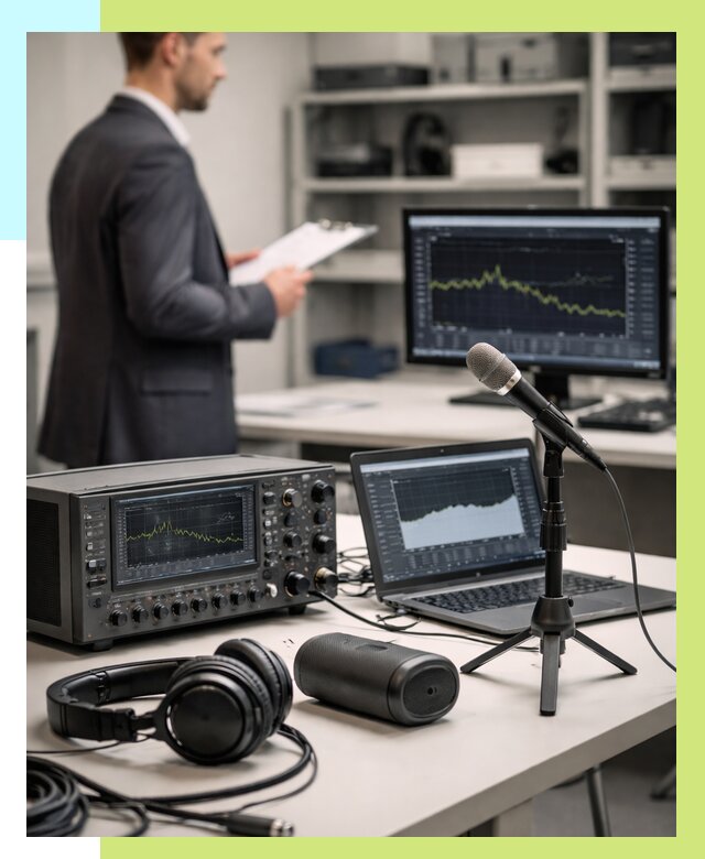 Сертификация аудиотехники в Воркуте от 15422 р., Алешин-Врк