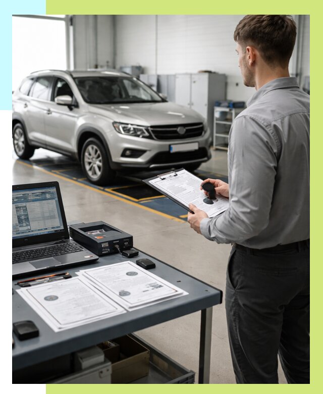 Сертификация транспортных средств в Воркуте от 12337 р. | Алешин-Врк