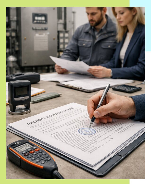 Оформление паспорта эксплуатации оборудования в Воркуте