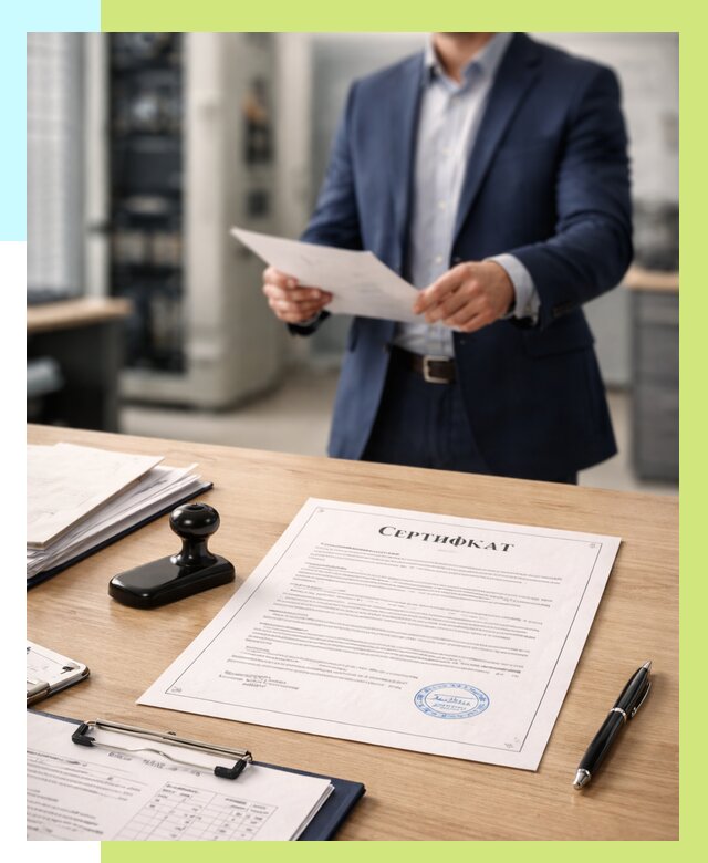 Сертификат на оборудование в Воркуте от 15422 р. | Алешин-Врк