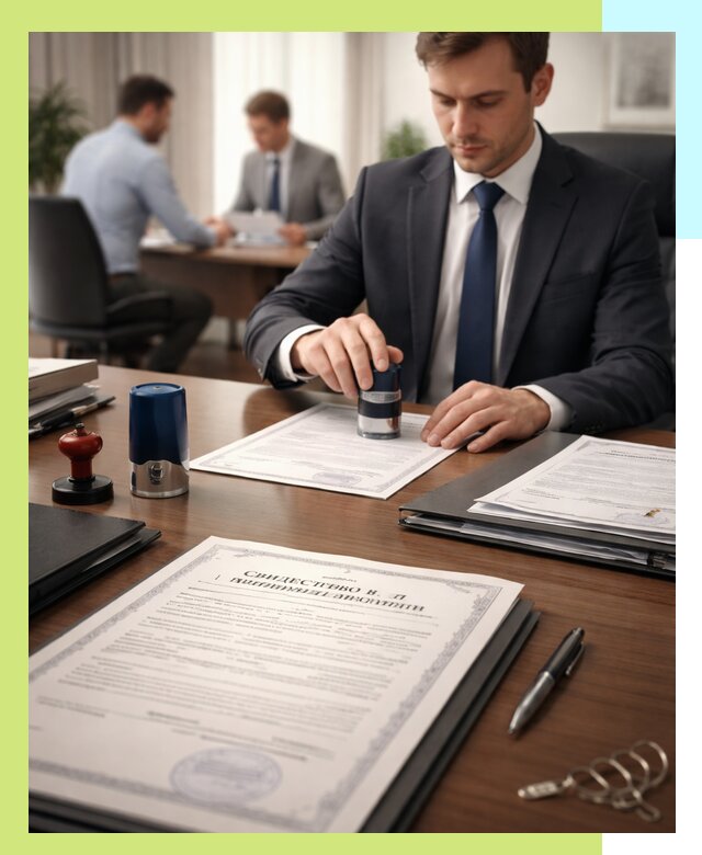 Оформление свидетельства о государственной регистрации в Воркуте