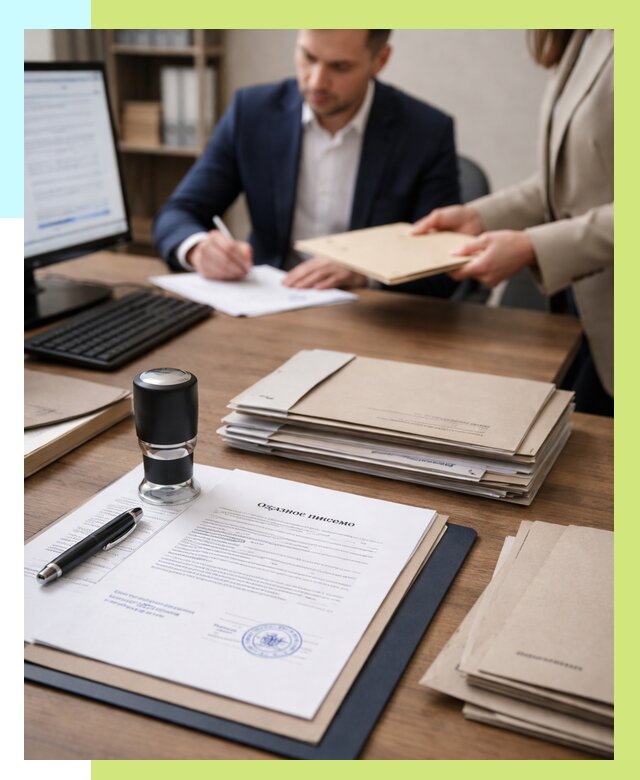 Отказное письмо для таможни в Воркуте от 3084 р, Алешин-Врк