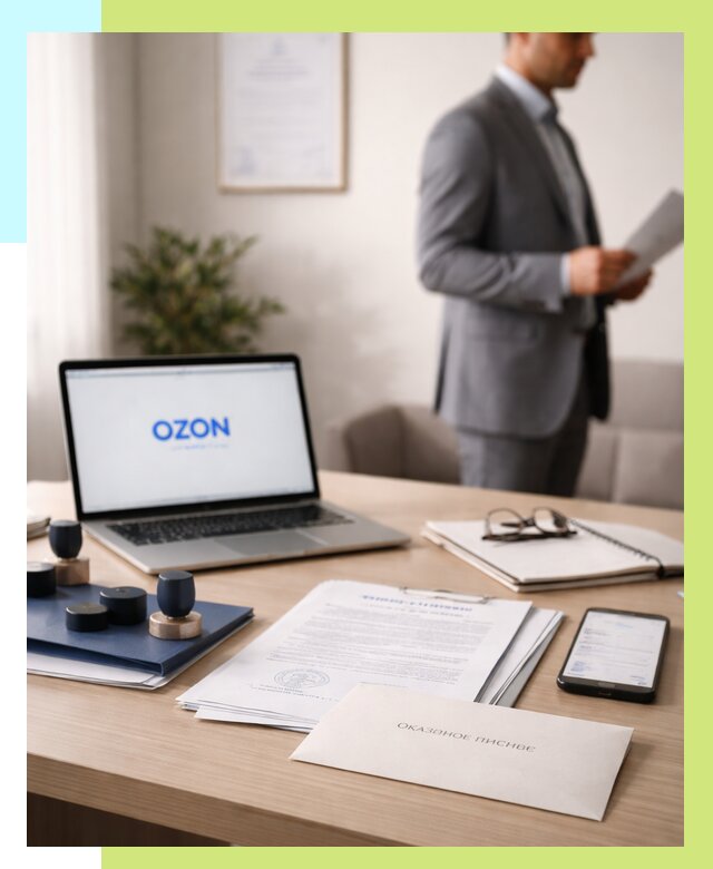 Отказное письмо для Ozon в Воркуте от 3598 р. | Алешин-Врк