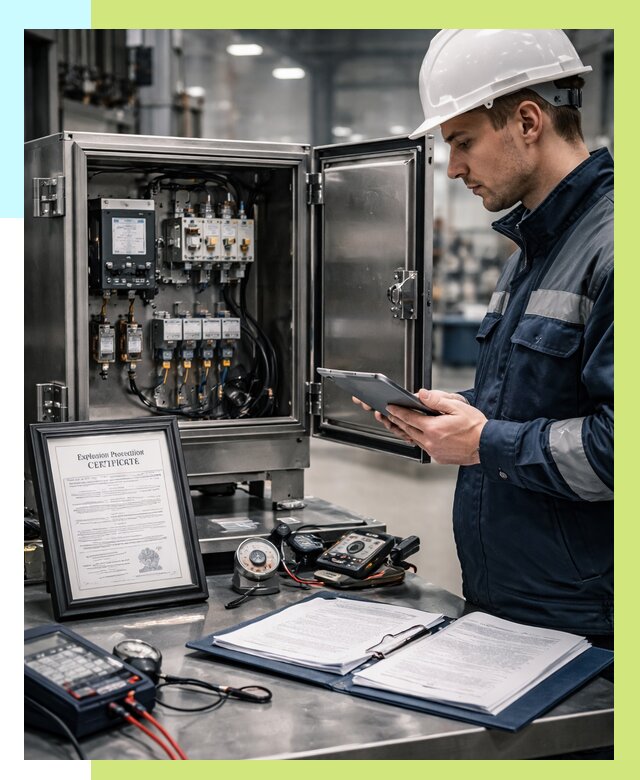 Сертификат взрывозащиты в Воркуте от 46265 р. | Алешин-Врк