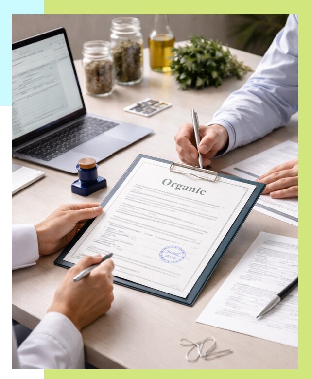 Оформление сертификат органик в Воркуте от 30843 р. | Алешин-Врк