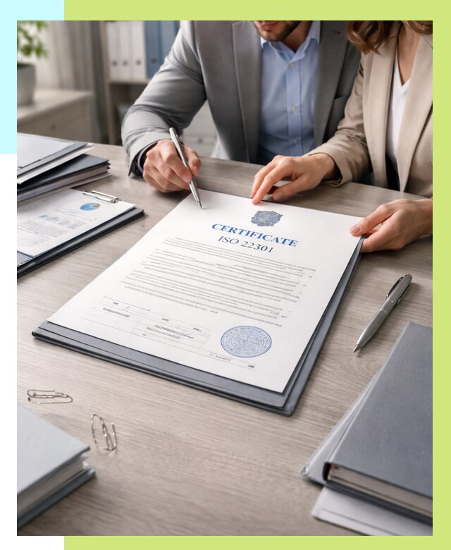 Сертификат ISO 22301 в Воркуте от 46265 р. | Алешин-Врк срочно
