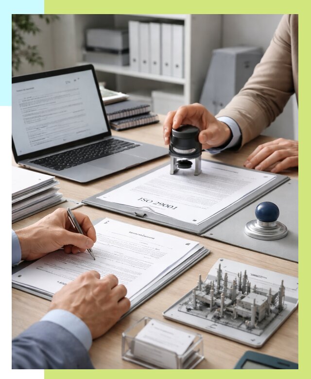 Сертификат ISO 29001 в Воркуте под ключ от 77108 р. | Алешин-Врк