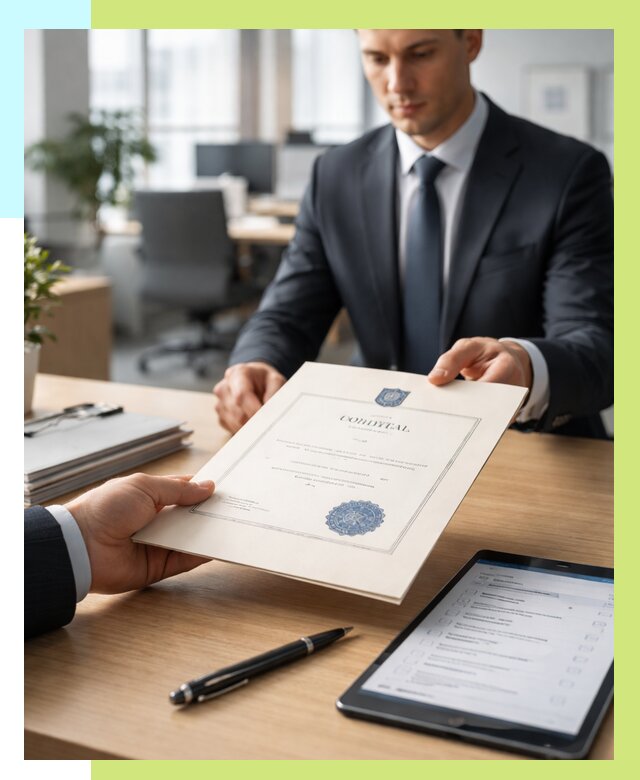 Сертификат ISO 30301 в Воркуте от 35984 р. | Алешин-Врк - под ключ