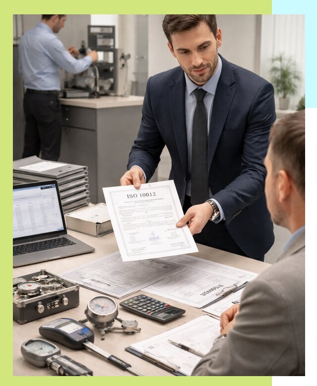 Выдача сертификата ISO 10012 по требованиям метрологии в Воркуте