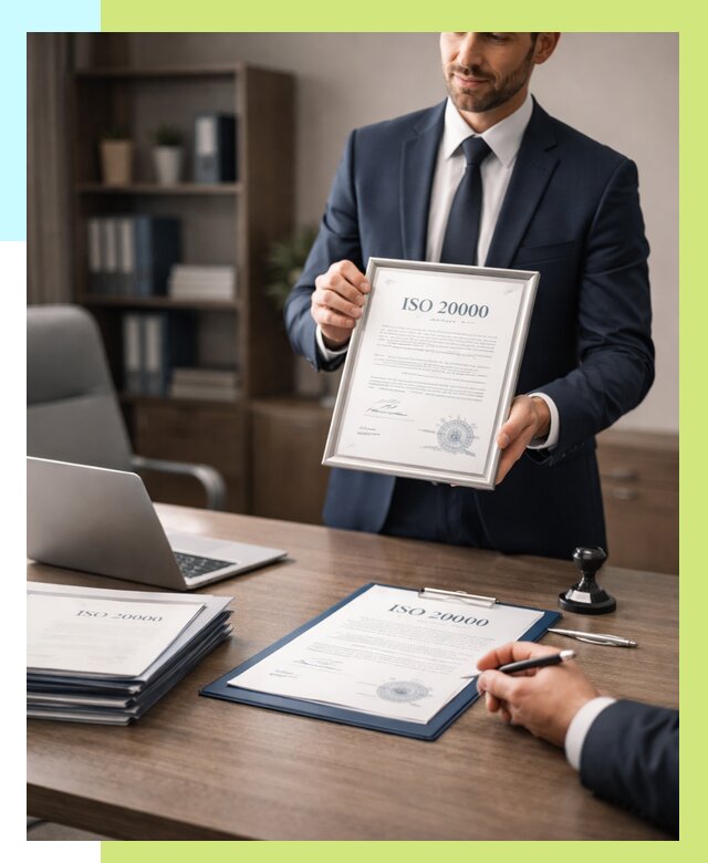 Сертификат ISO 20000 в Воркуте под ключ от 123372 р., Алешин-Врк