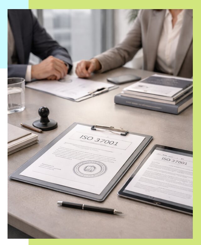 Сертификат ISO 37001 в Воркуте оформить от 123372 р. Алешин-Врк