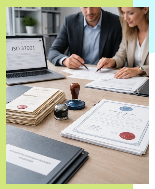 Получение сертификата ISO 37001 по системе борьбы с коррупцией в Воркуте