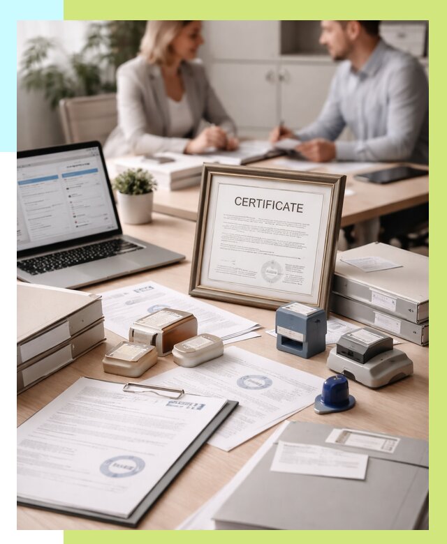 Сертификация компании в Воркуте от 46265 р. | Алешин-Врк — заказ